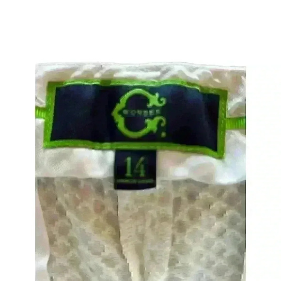 Women's‎ C. Wonder by Christian Siriano White Size 14 Waffle Pattern - Picture 14 of 15